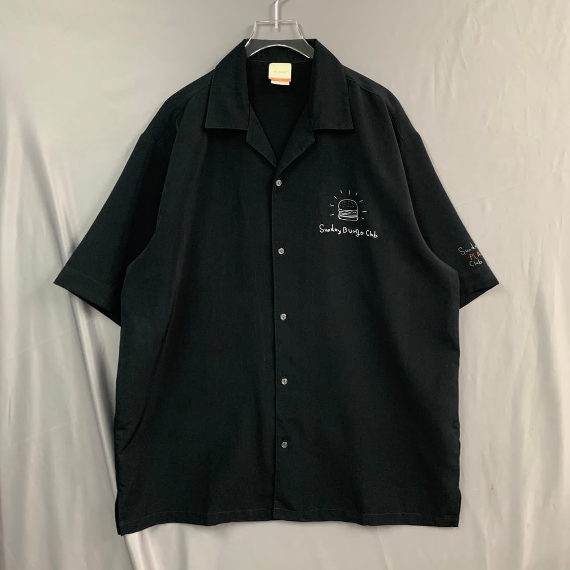 50 PLADS7 플라즈 로고 반팔 하와이안 셔츠 남방 상품이미지2