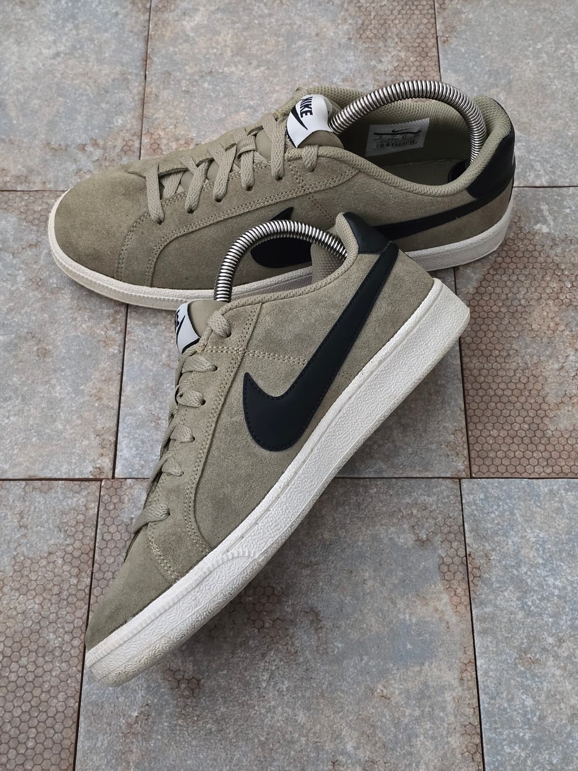 (260)나이키 코트 로얄 스웨이드 카키  상품이미지5