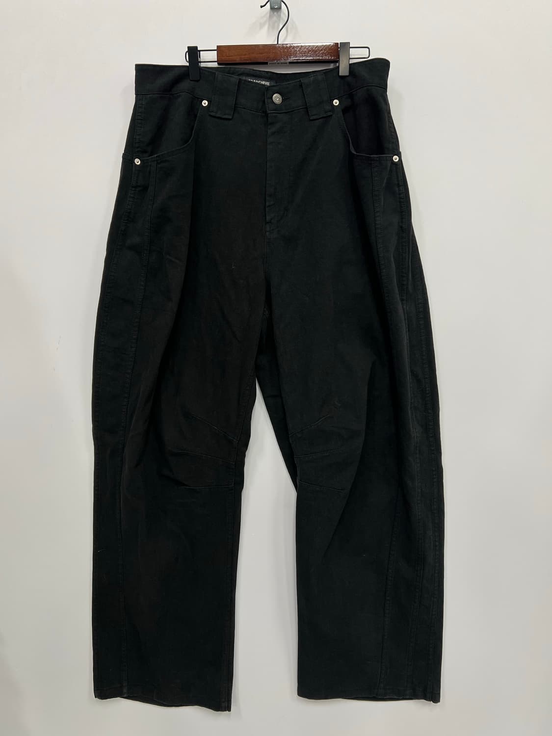 9999ARCHIVE 블랙 팬츠 상품이미지1