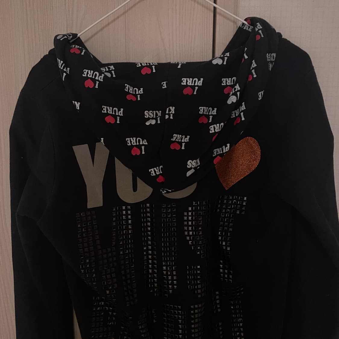 애슐리윌리엄스맛 키치 갸루 펑크 y2k 일본빈티지 후드집업 원피스 상품이미지2