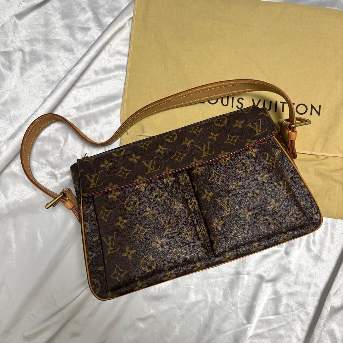 루이비통 비바시떼 GM 숄더백 / 정품 빈티지 가방 상품이미지2