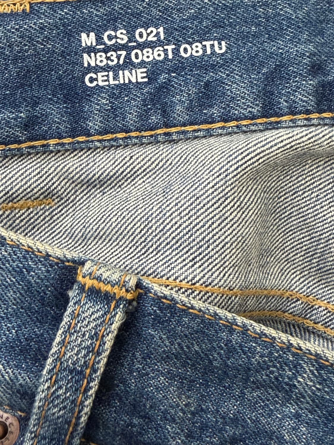 celine boy doll denim pants 30size 상품이미지7