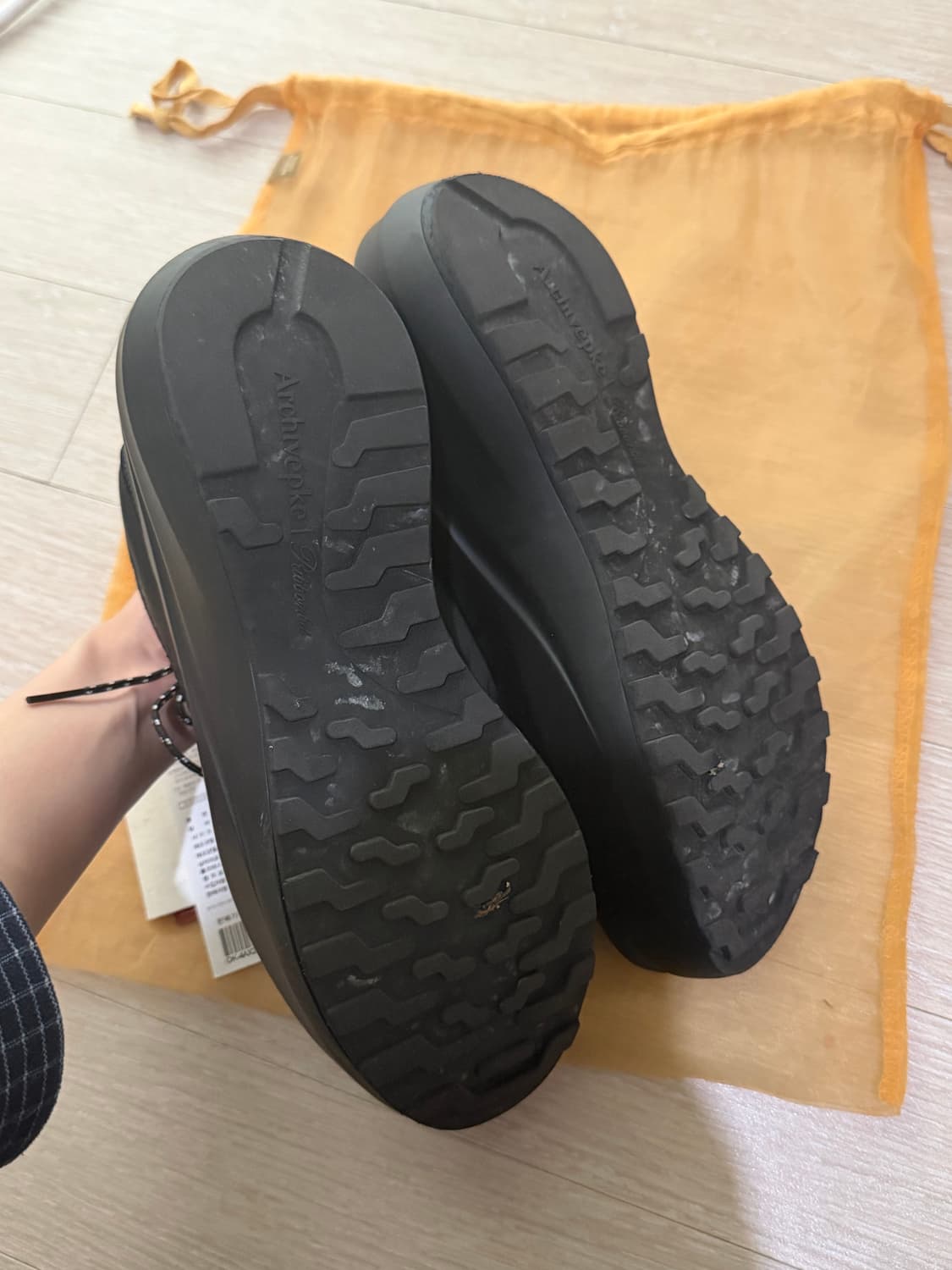 [아카이브앱크x리본빛] Platform sneakers 230 상품이미지4