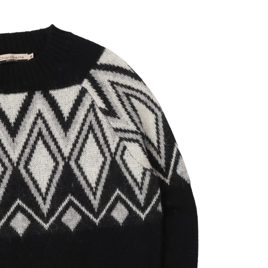 Chiaramente 이태리 모헤어 모크넥 니트 상품이미지3