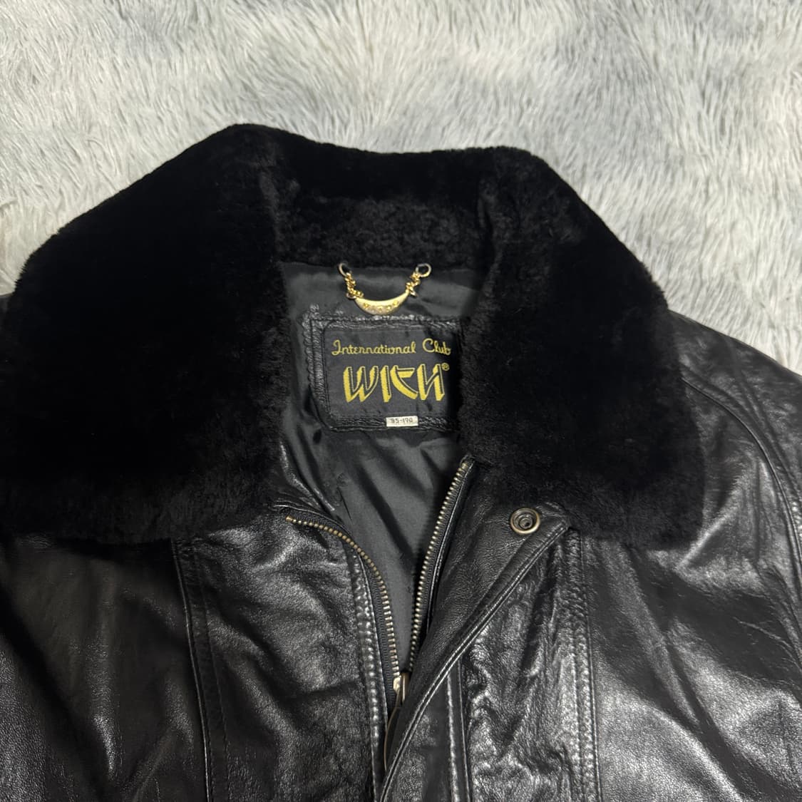 90s 양가죽 봄버 A-2 타입 95사이즈  상품이미지2