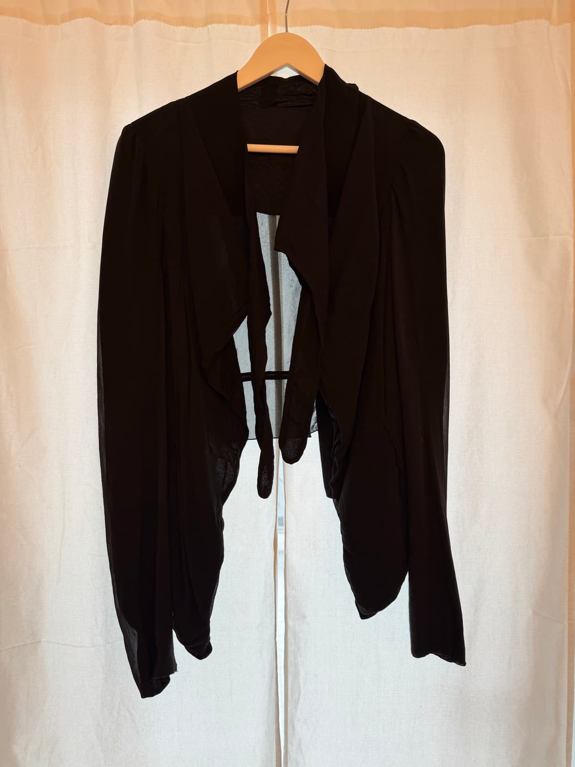 릭오웬스 아카이브 올마르 미르타 실크 자켓 가디건 상품이미지1