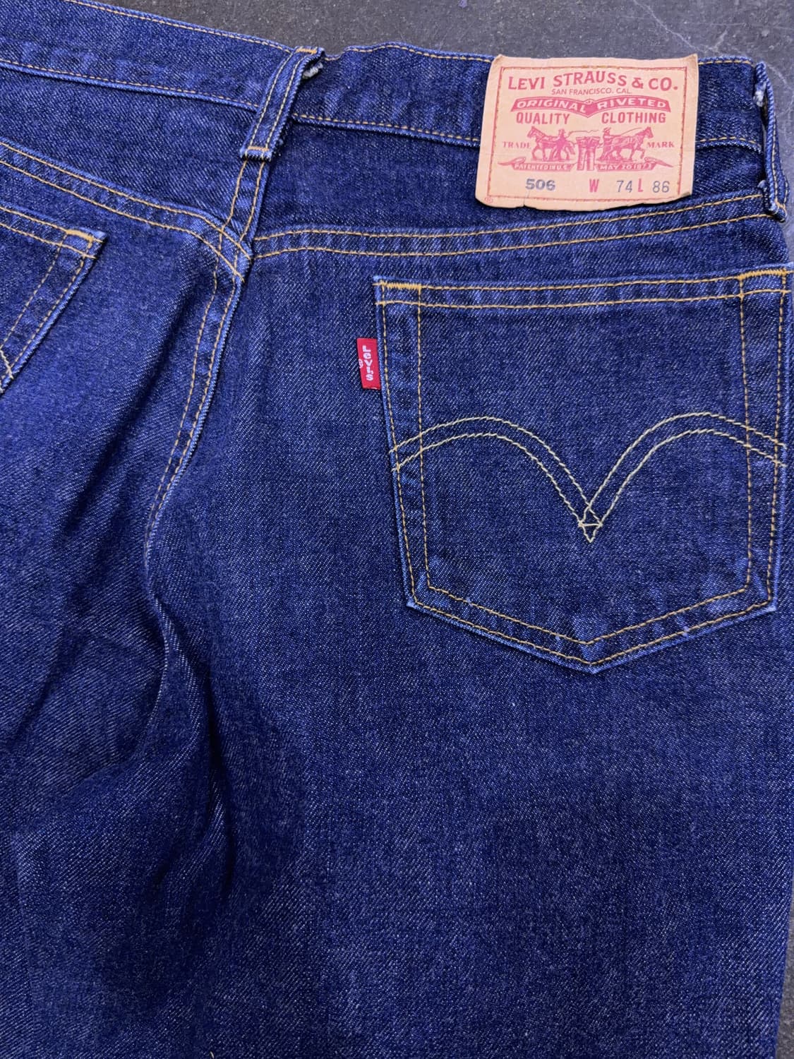 리바이스 506 코리아 메이드 00's 스트레이트핏 데님팬츠 29 상품이미지7
