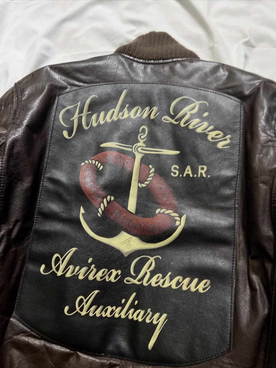 아비렉스 가죽 자켓 상품이미지9