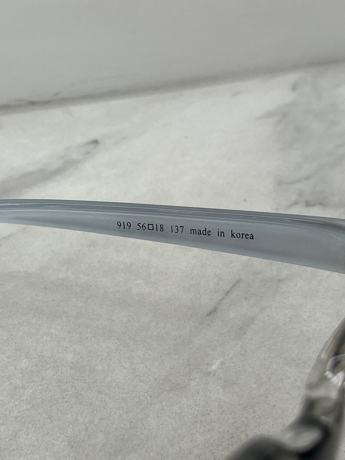 카라 KARRA 화이트차콜 와이드 스퀘어 빅 뿔테 안경 상품이미지7