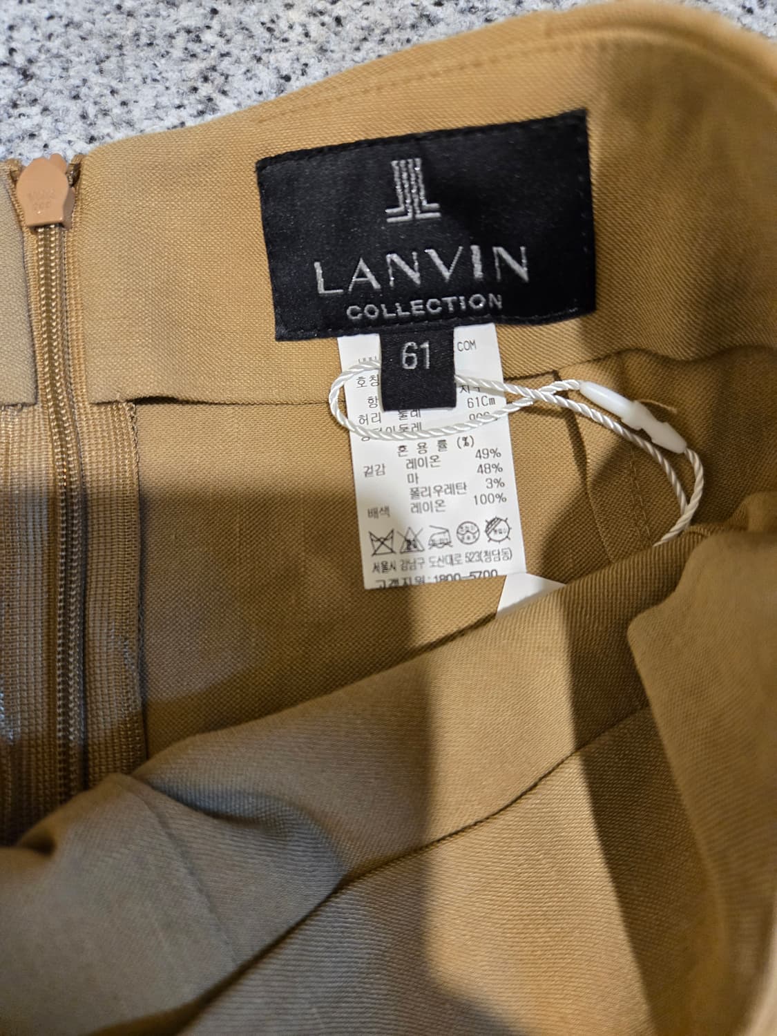 랑방 린넨 스커트 롱스커트 롱치마 23-24 상품이미지5