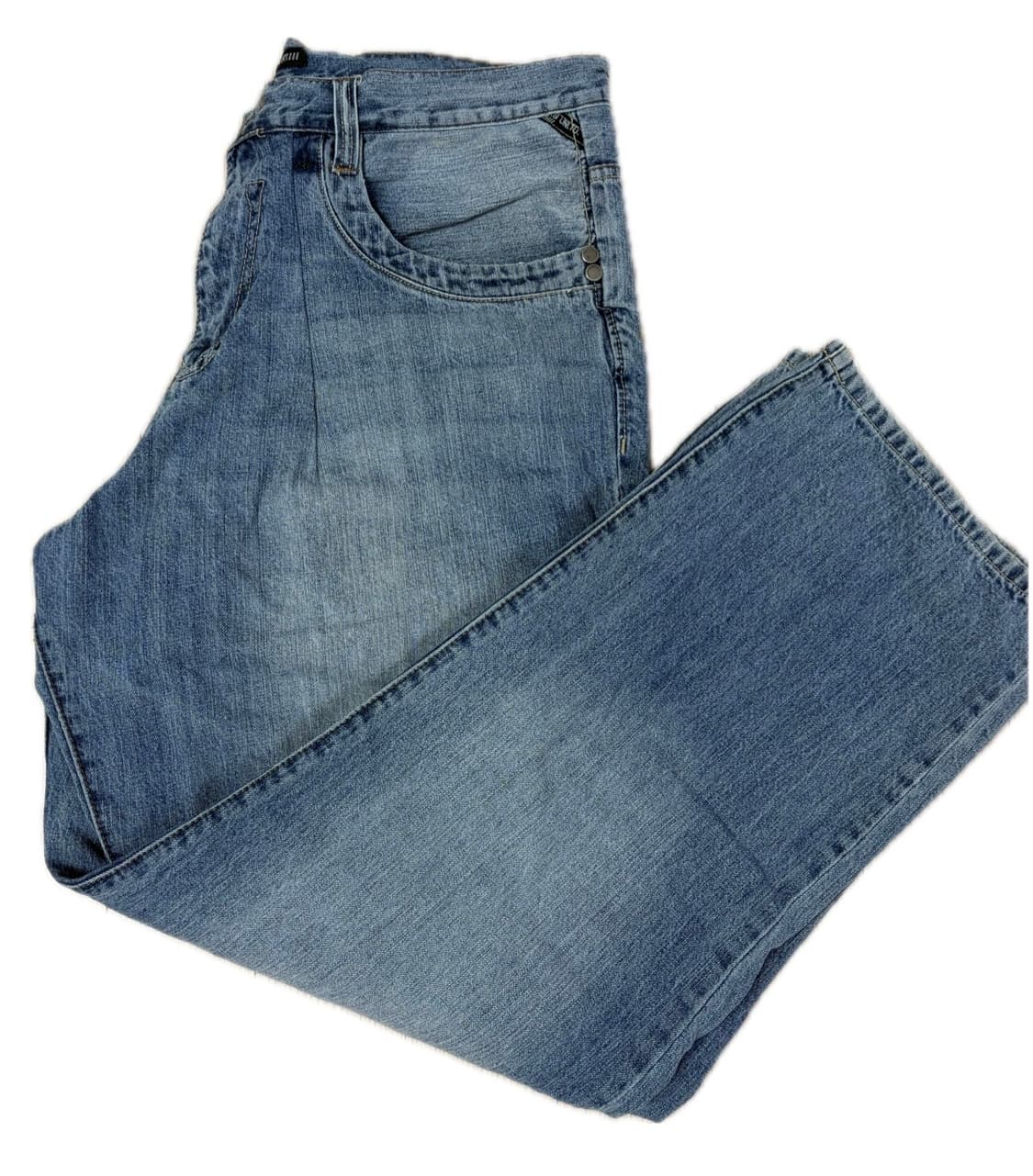 빈티지 중청 와이드 팬츠 상품이미지5