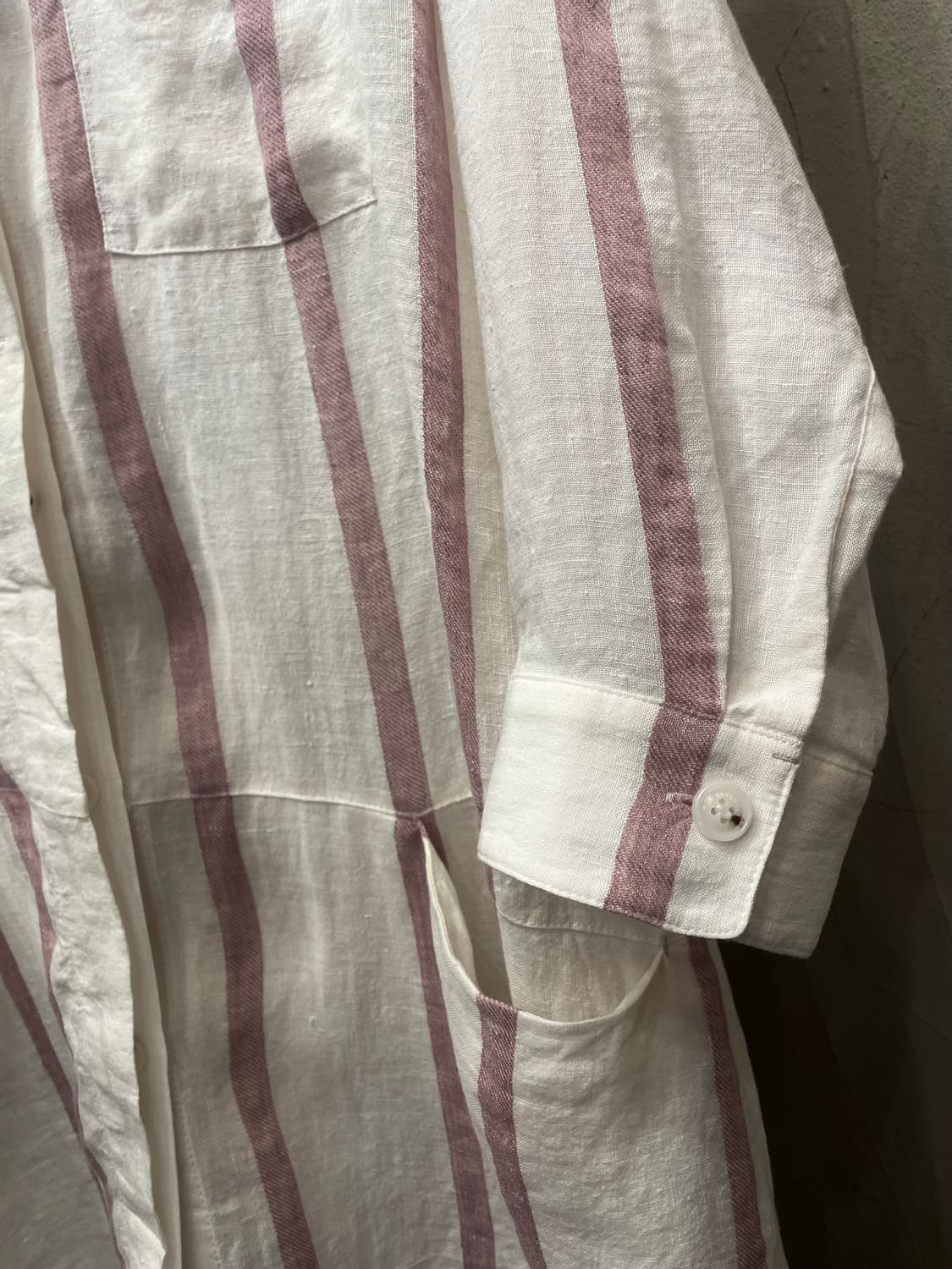 Prendang 린넨 100% 블라우스 55~66 상품이미지3