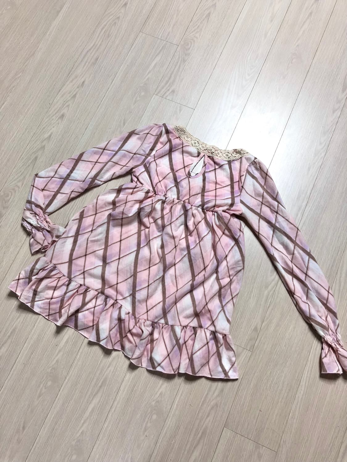 Liz lisa 리즈리사 고전 딸기우유 상의 상품이미지4