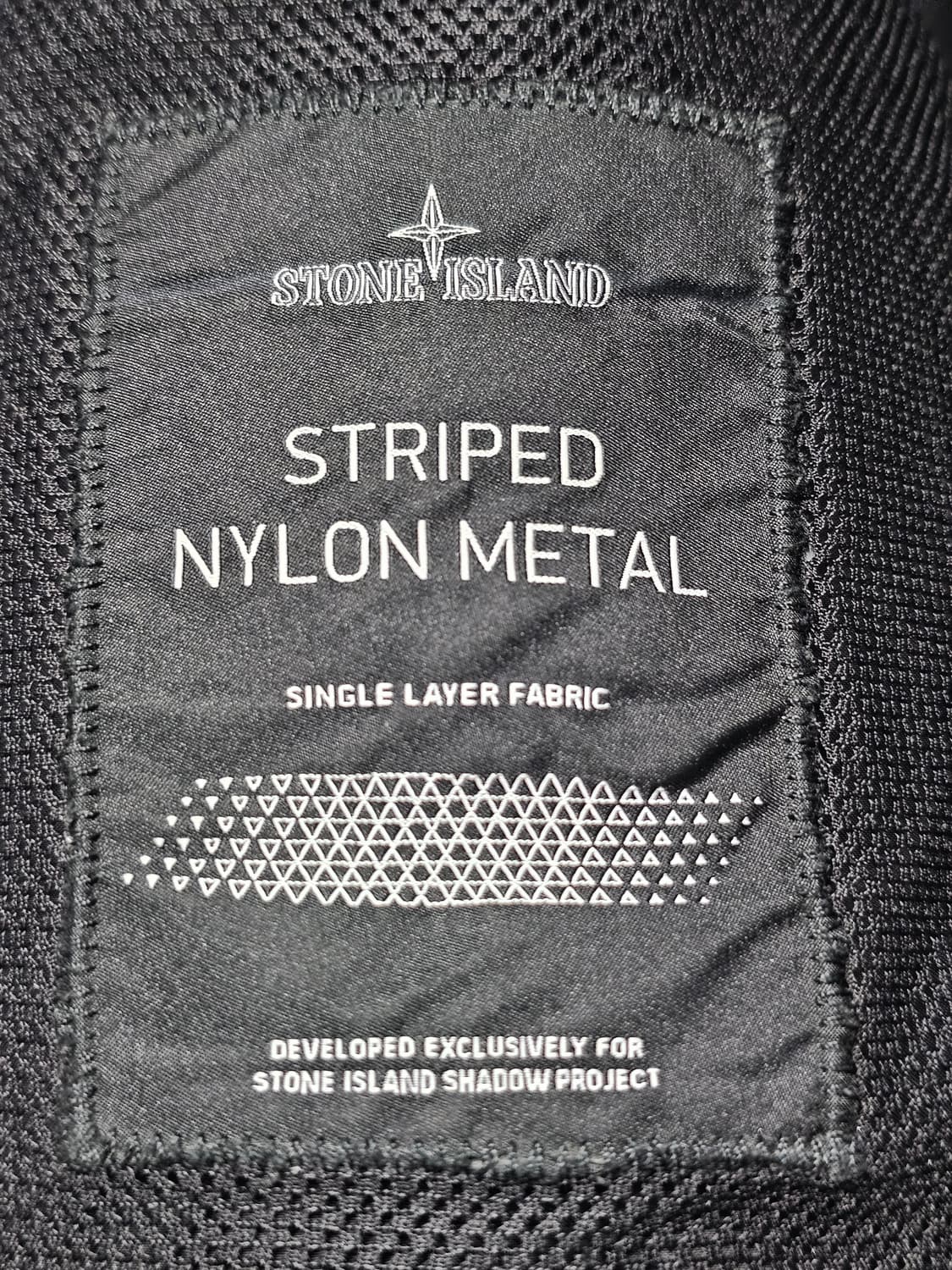 스톤아일랜드 쉐도우프로젝트 스트라이프 나일론메탈 자켓 상품이미지7