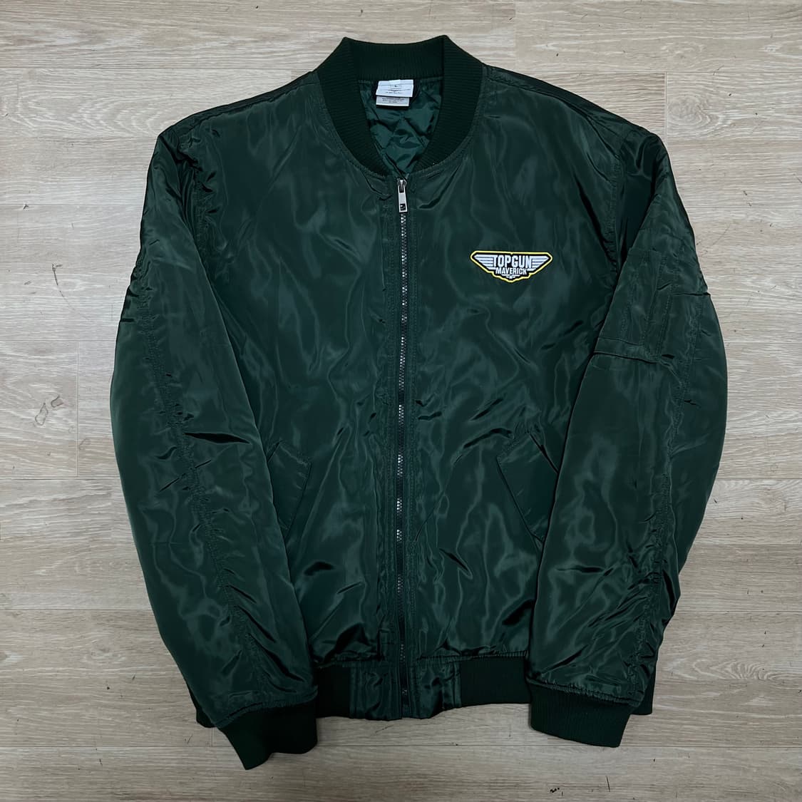 탑건 매버릭 퀼팅 안감 MA-1 항공점퍼 봄버자켓 [카키] L/100 상품이미지1