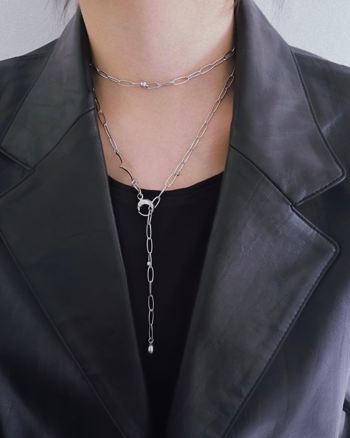 Twinkle chain necklace & belt 상품이미지4