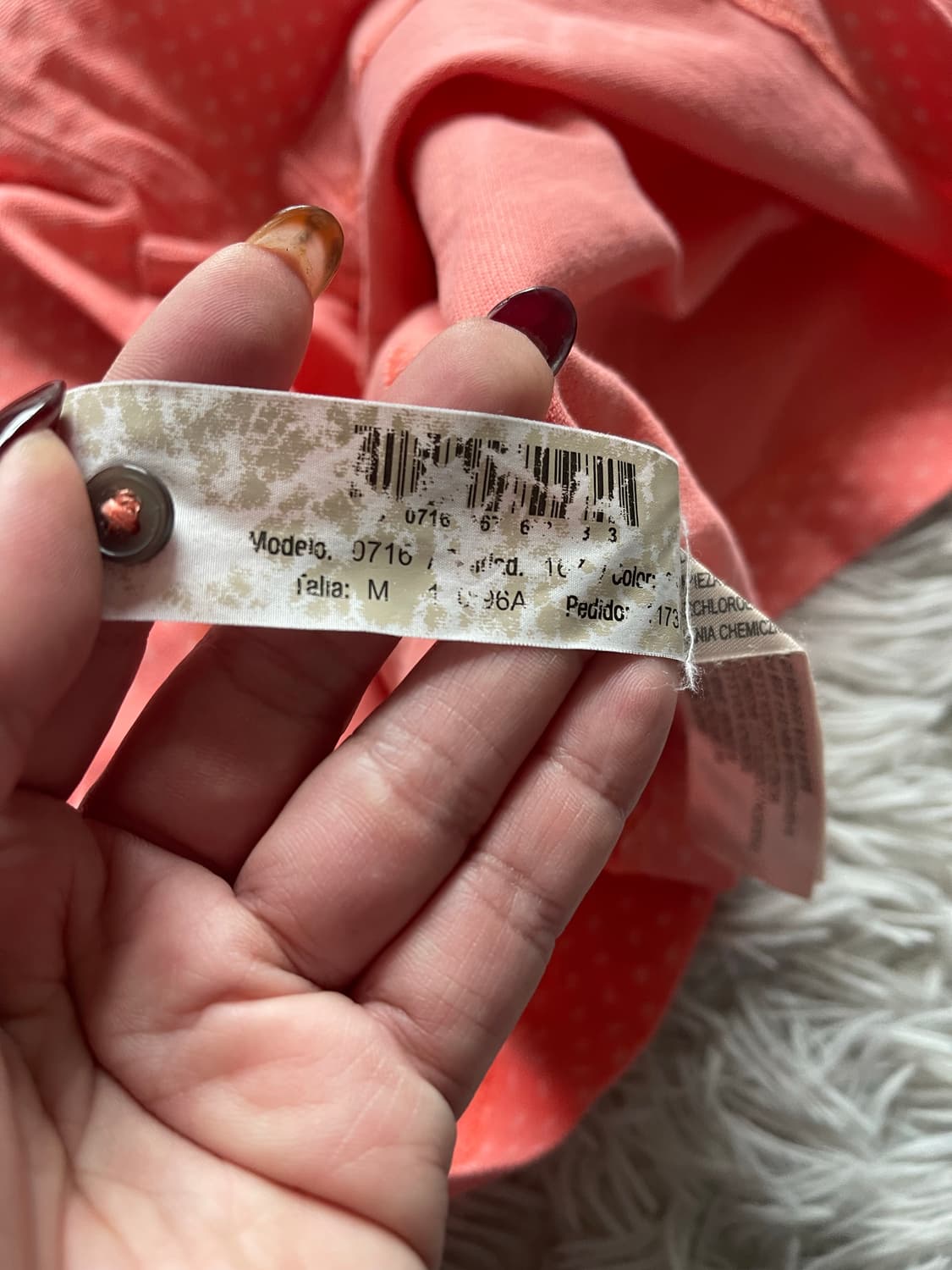 마시모두띠 코랄 톤 폴로 셔츠 상품이미지4