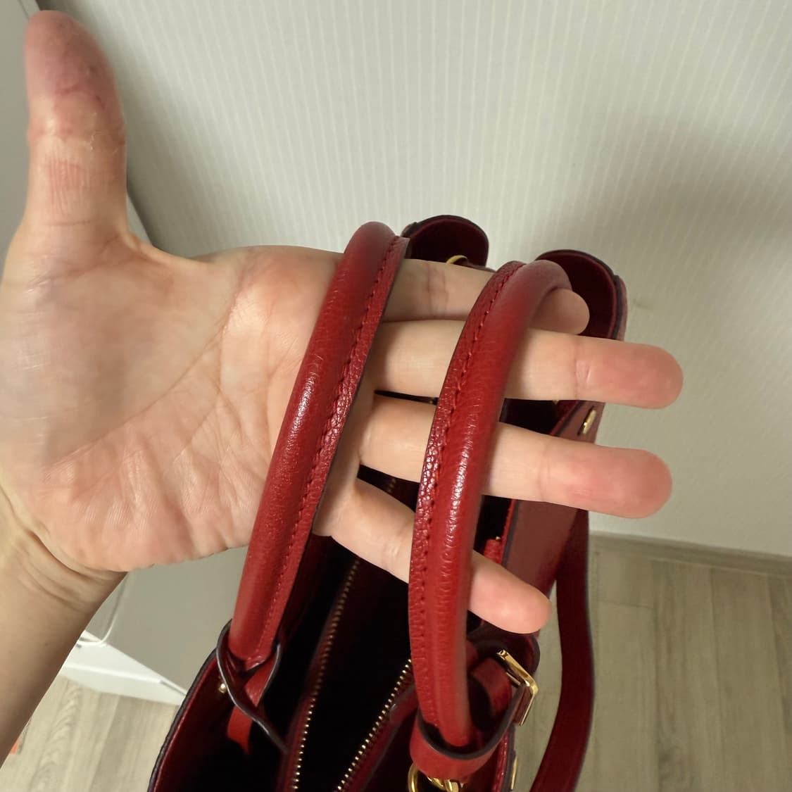 루이비통 몽테뉴 알프렝뜨 mm 레드 상품이미지10