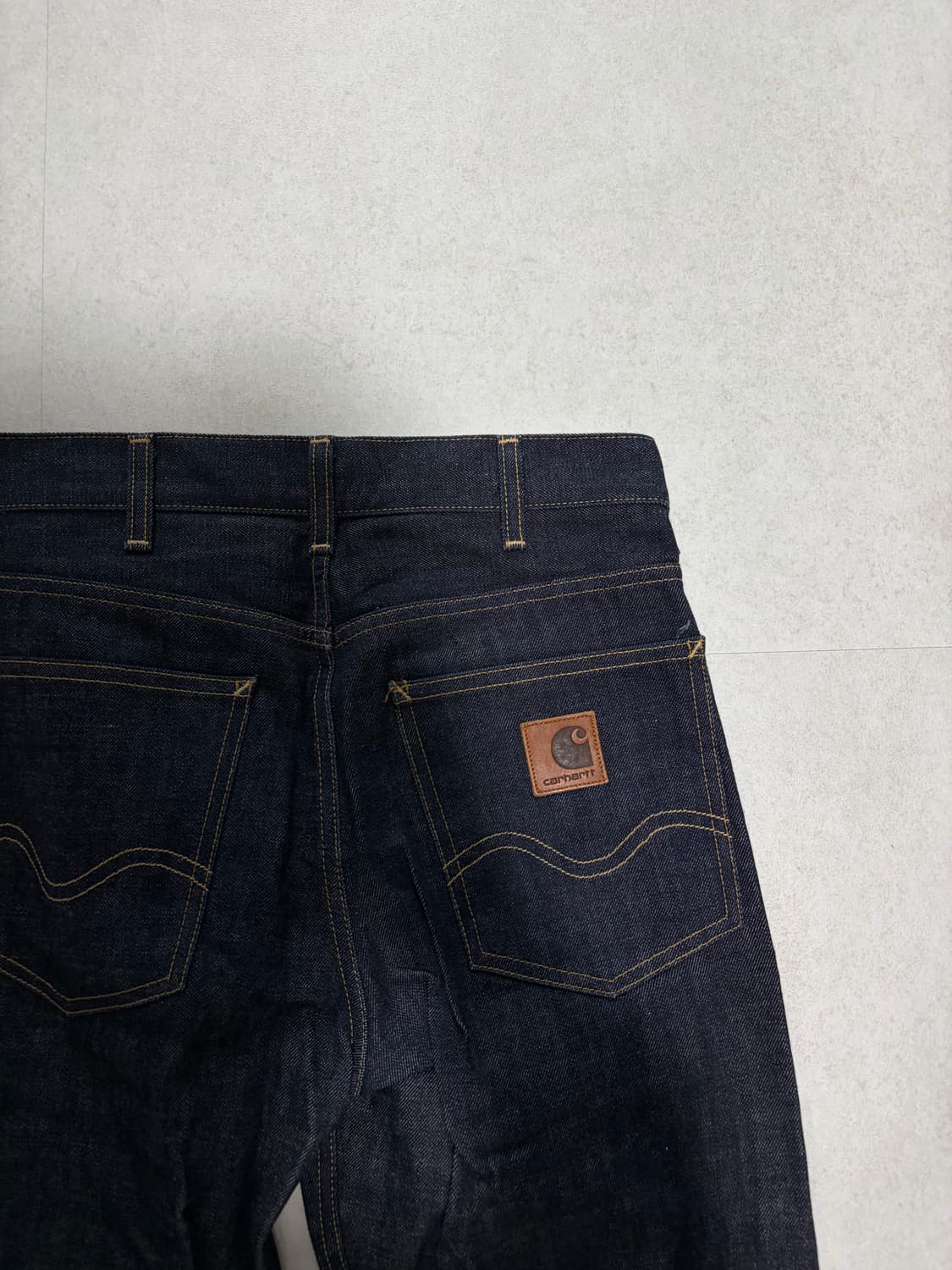 칼하트wip 매장정품 생지데님 28 상품이미지3