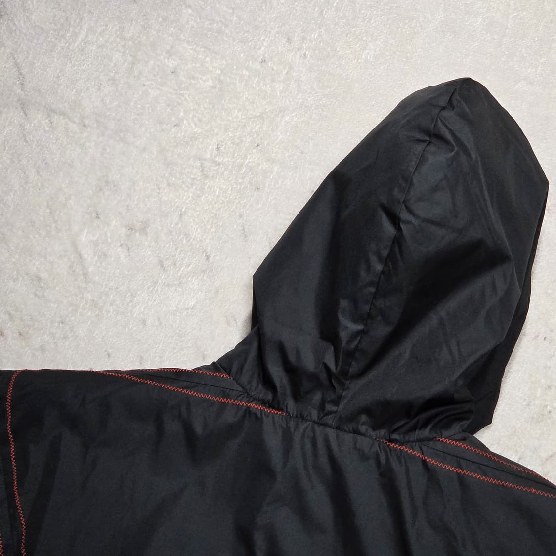 00S 나이키 레드 스티치 블랙 누빔 점퍼 상품이미지6