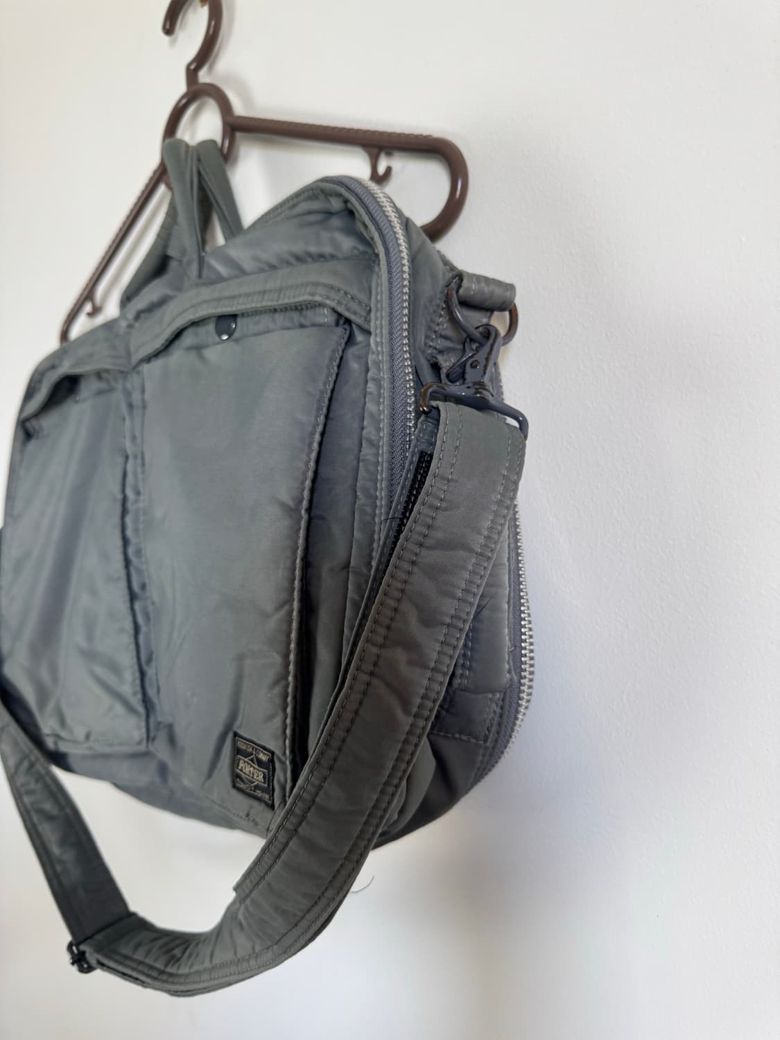 요시다포터 3way 브리프케이스 그레이 컬러  상품이미지3