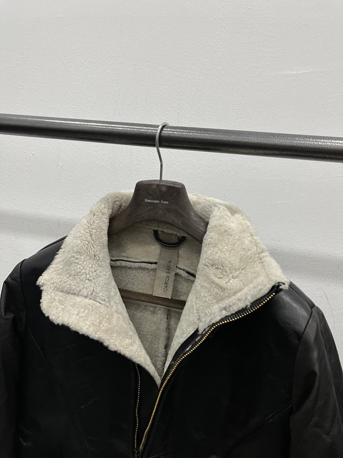 95) 조르지오브라토 무스탕 자켓  상품이미지2