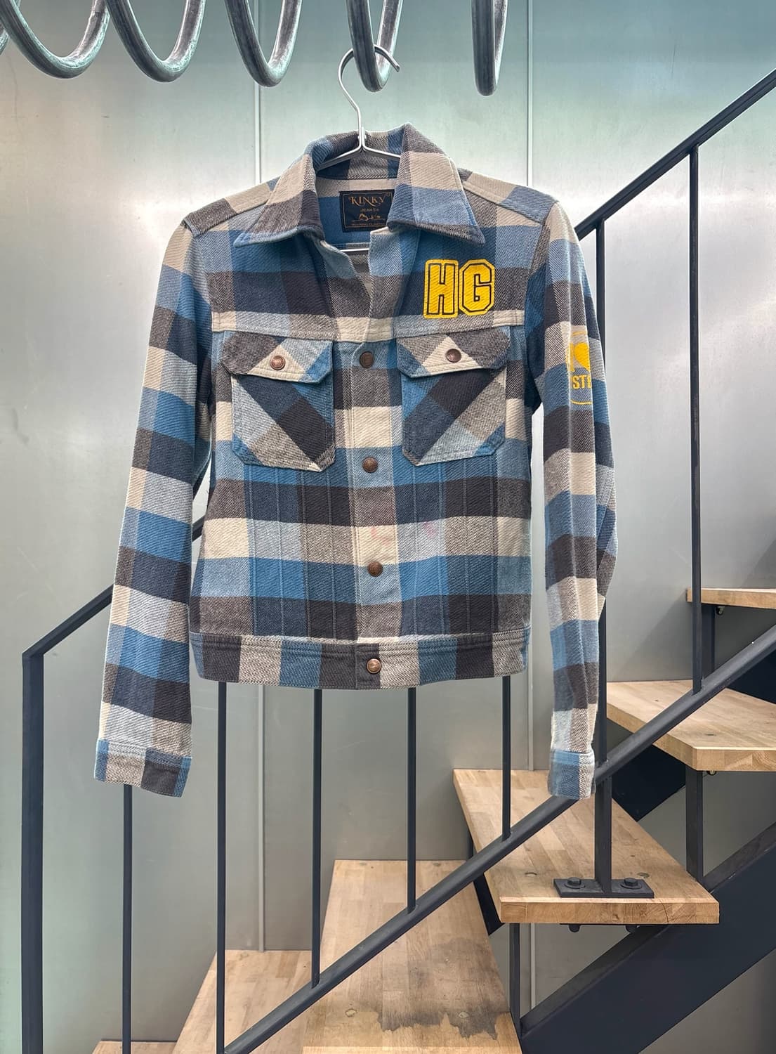 HYSTERIC GLAMOUR 히스테릭 글래머 빈티지 코튼 자켓 상품이미지1