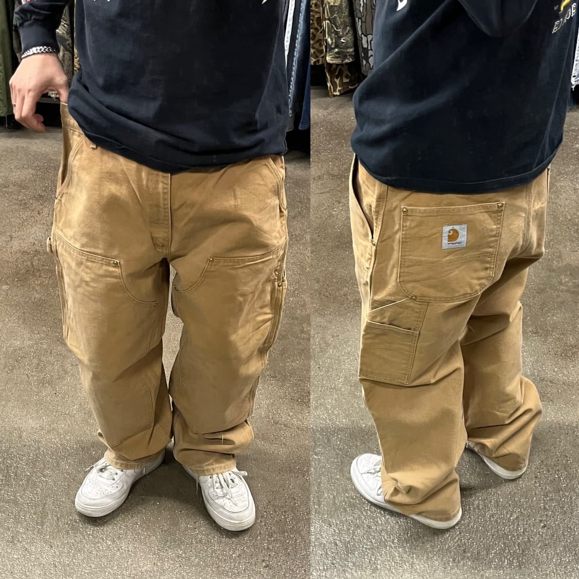 90s Carhartt 더블니 팬츠 (39“) 상품이미지6