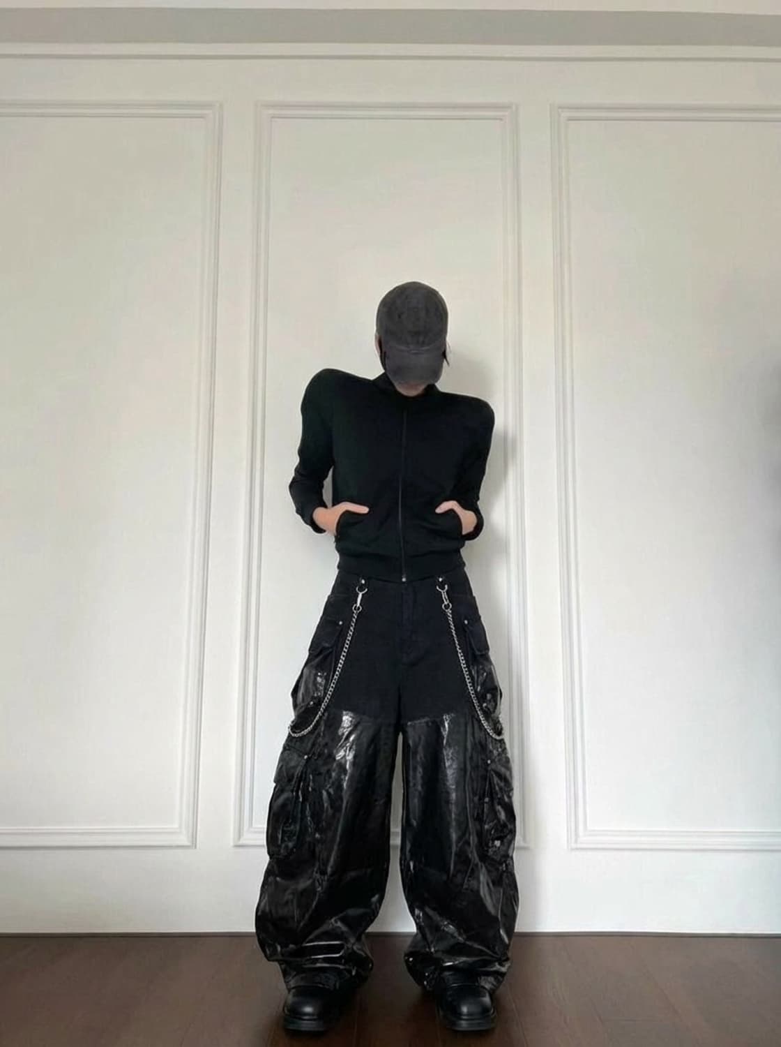 Cannnone wet cargo pants 상품이미지1