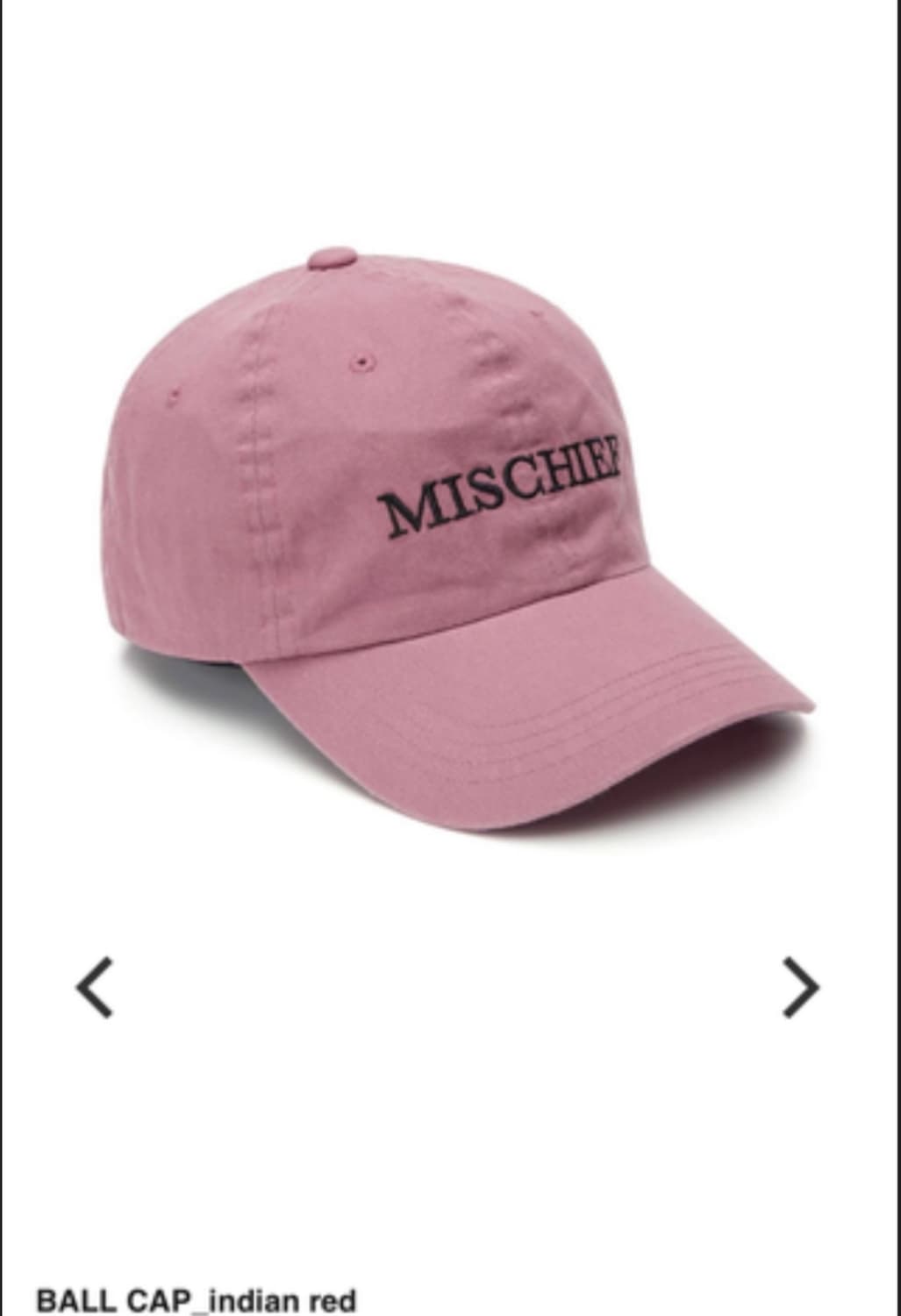 Ball Cap (Stripe Charcoal) 상품이미지6