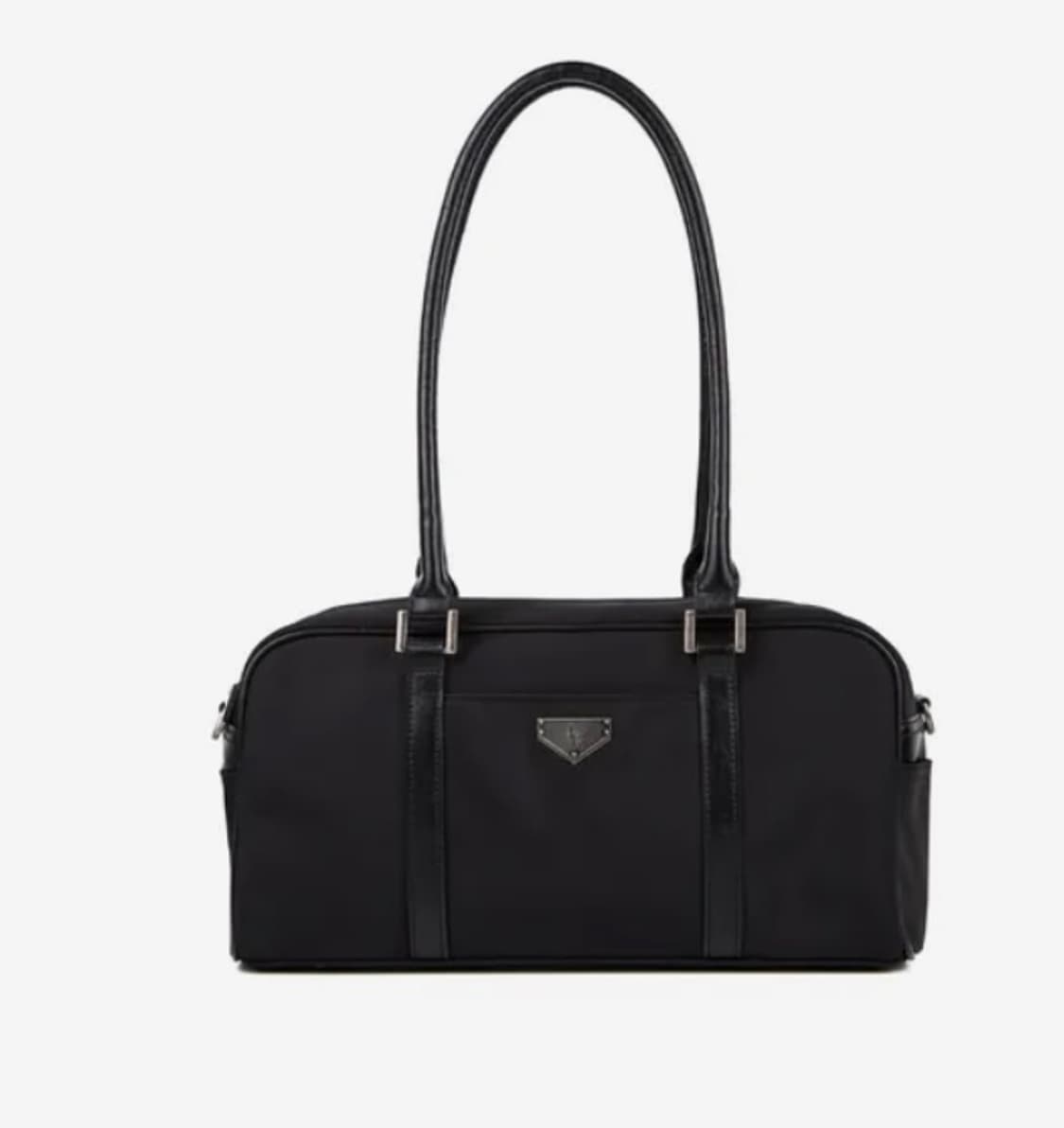 레더리 보스턴 나일론 숄더백 블랙 상품이미지1