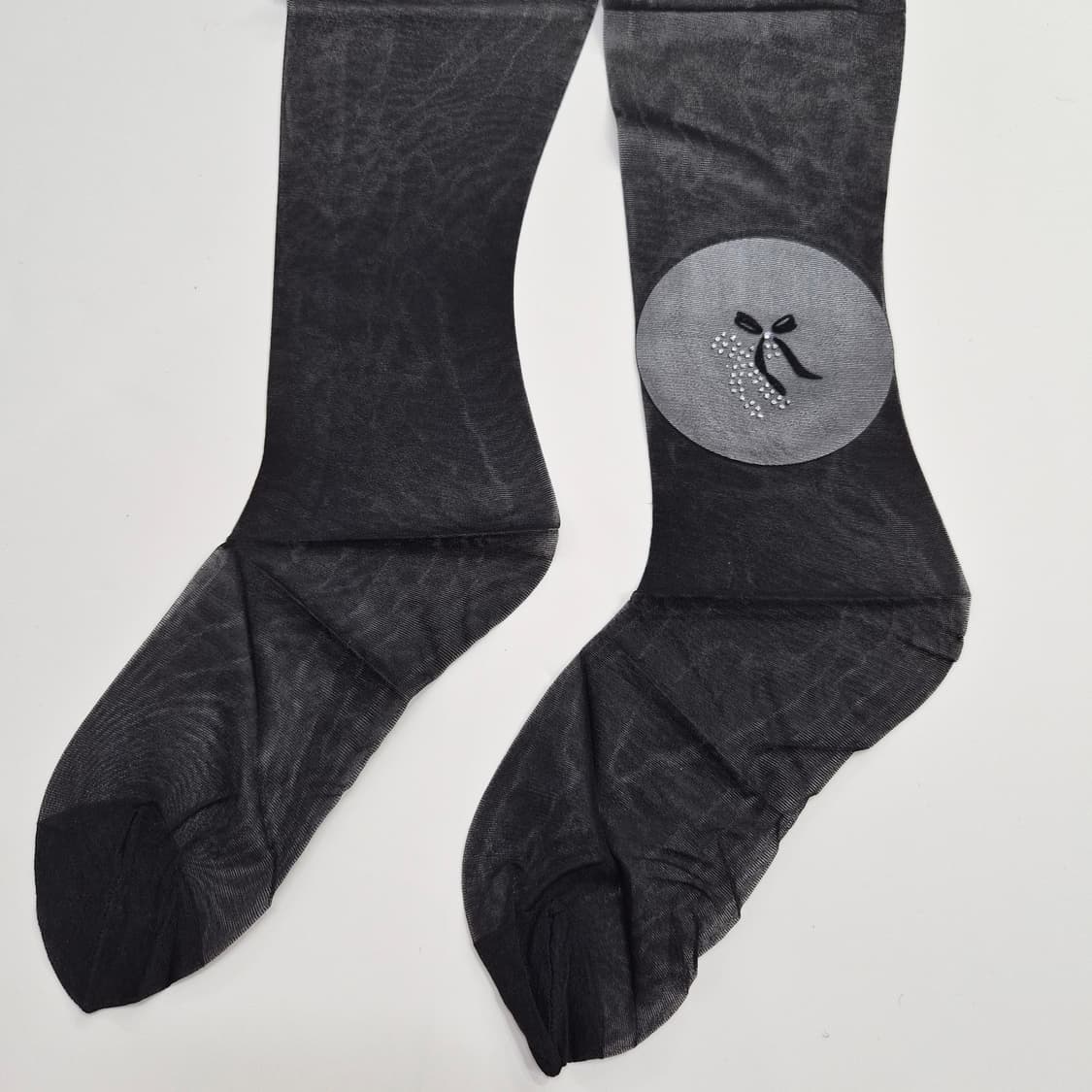 Shalegance SCENE 리본 포인트 블랙 팬티스타킹  상품이미지3