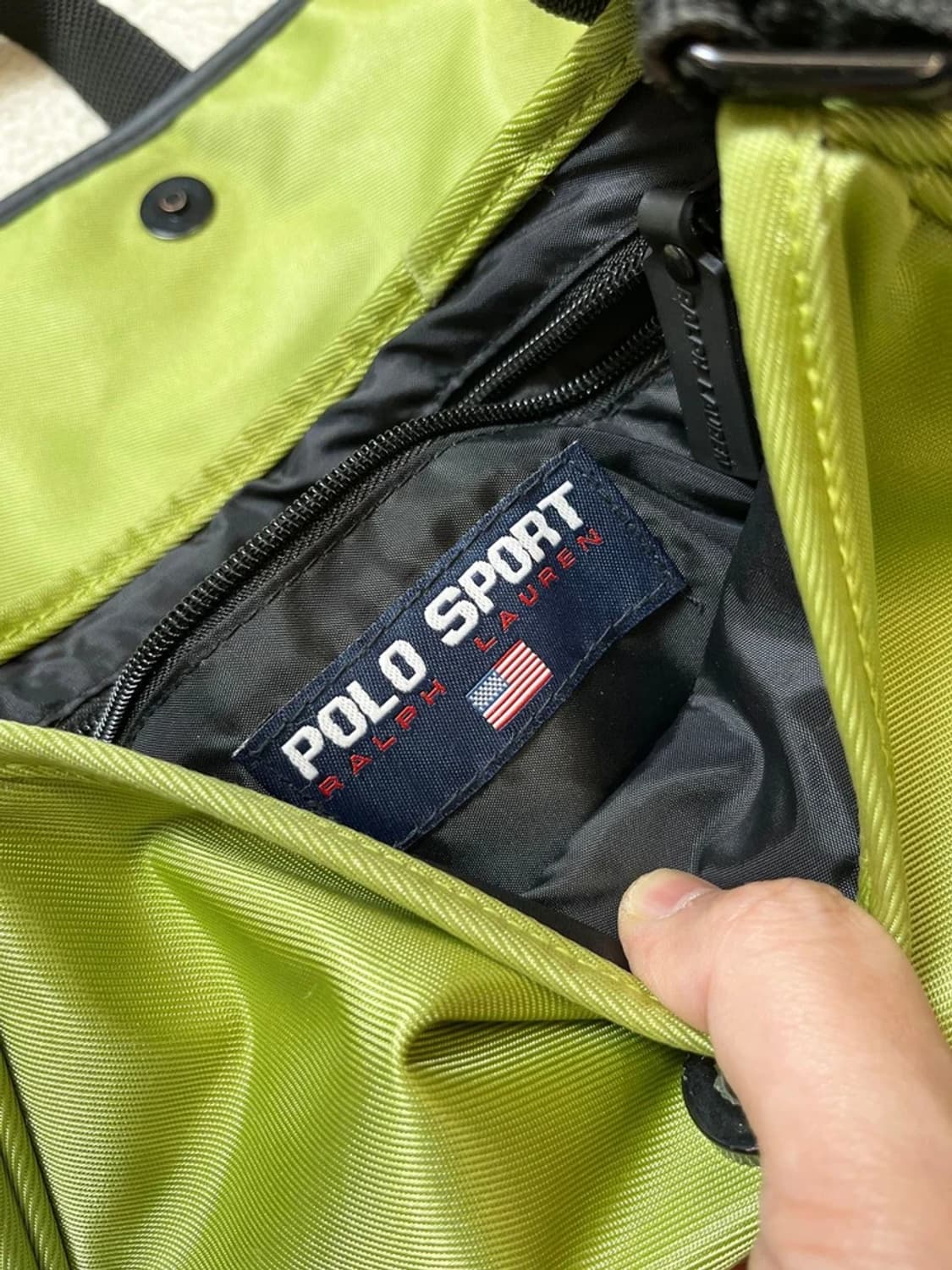 폴로스포츠 00's 라이닝 스퀘어 크로스 백 A1729 상품이미지7