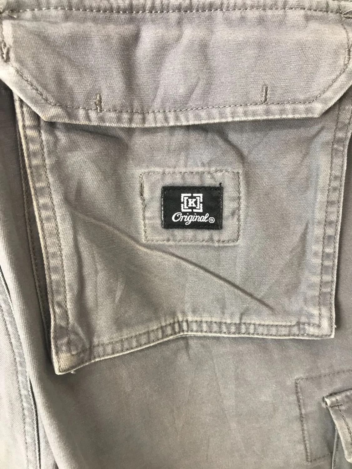 KR3W Brigade Gray Cargo Shorts 상품이미지8