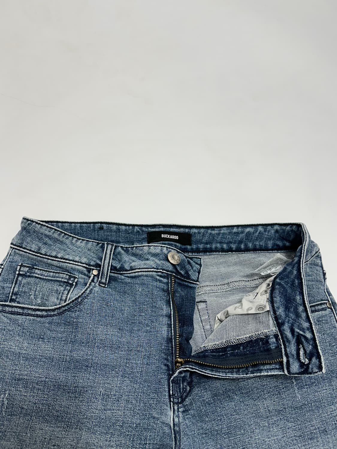 버커루 인디고 데님 팬츠 여자 청바지 상품이미지4