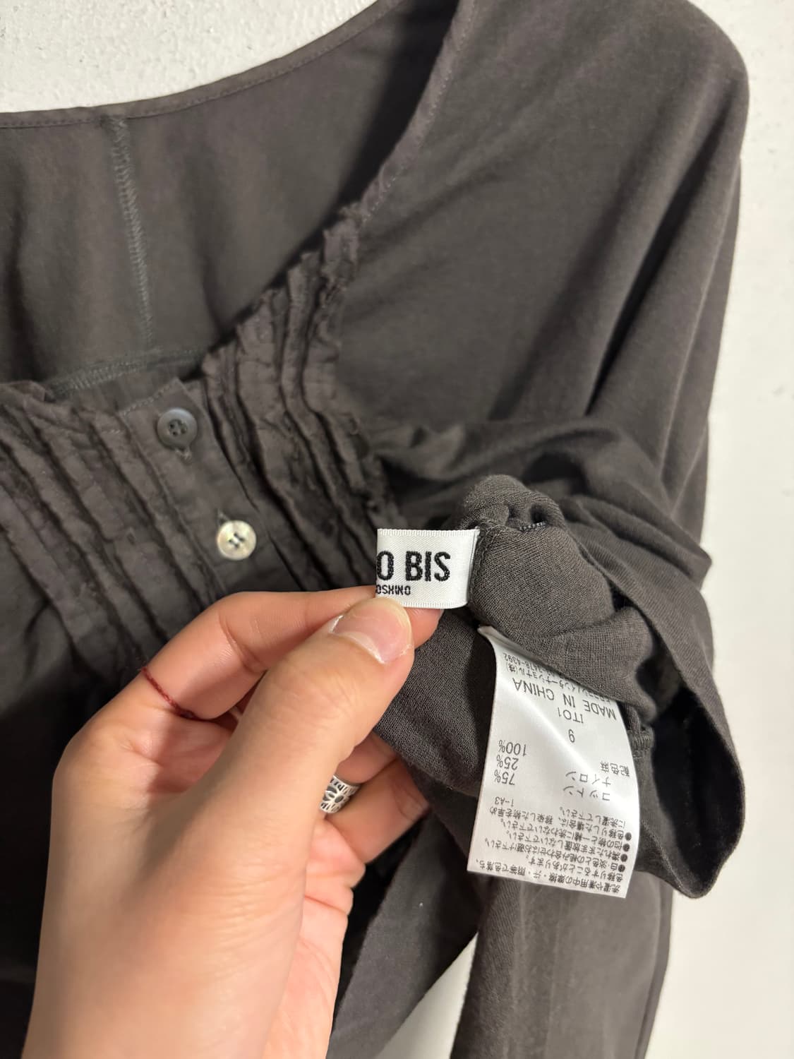 HIROKO BIS draped frill cardigan  상품이미지8