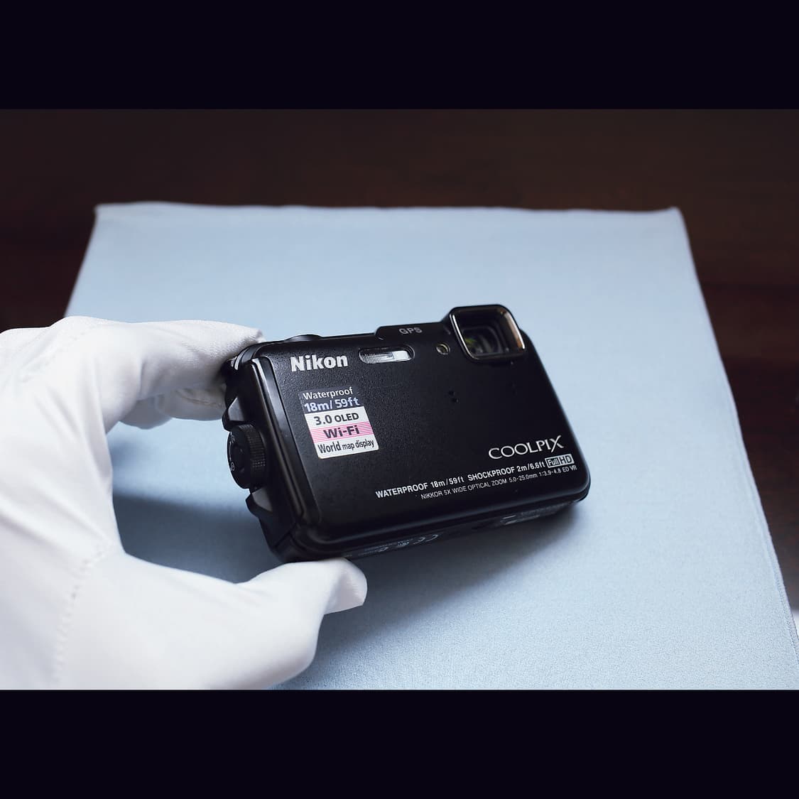 레어<A+급><한글> 쿨픽스 aw110 (aw100) 블랙 빈티지 디카 상품이미지4