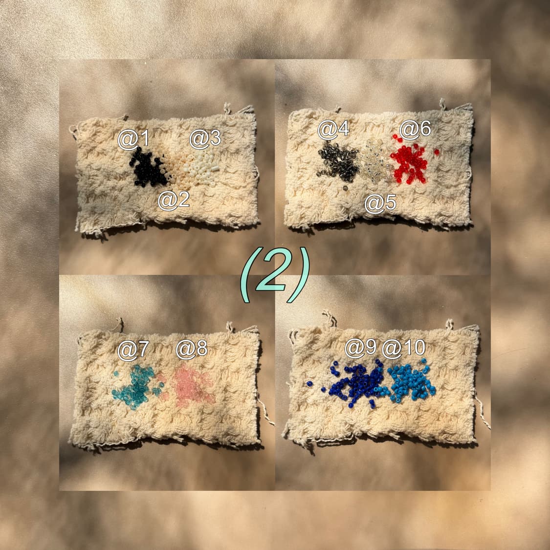 ~4/14 9% 할인> 사이드 컬러 포인트 커스텀 비즈 목걸이 상품이미지6