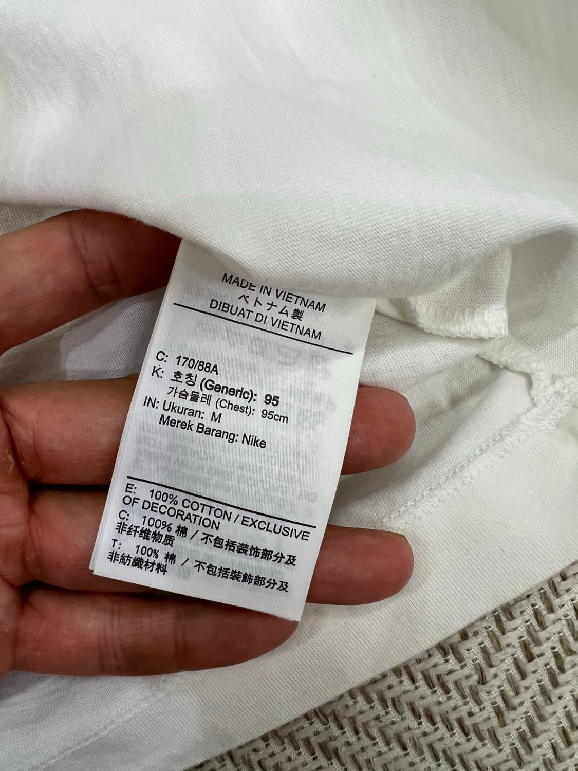 정품) 나이키 프링팅 반팔티 M 상품이미지7