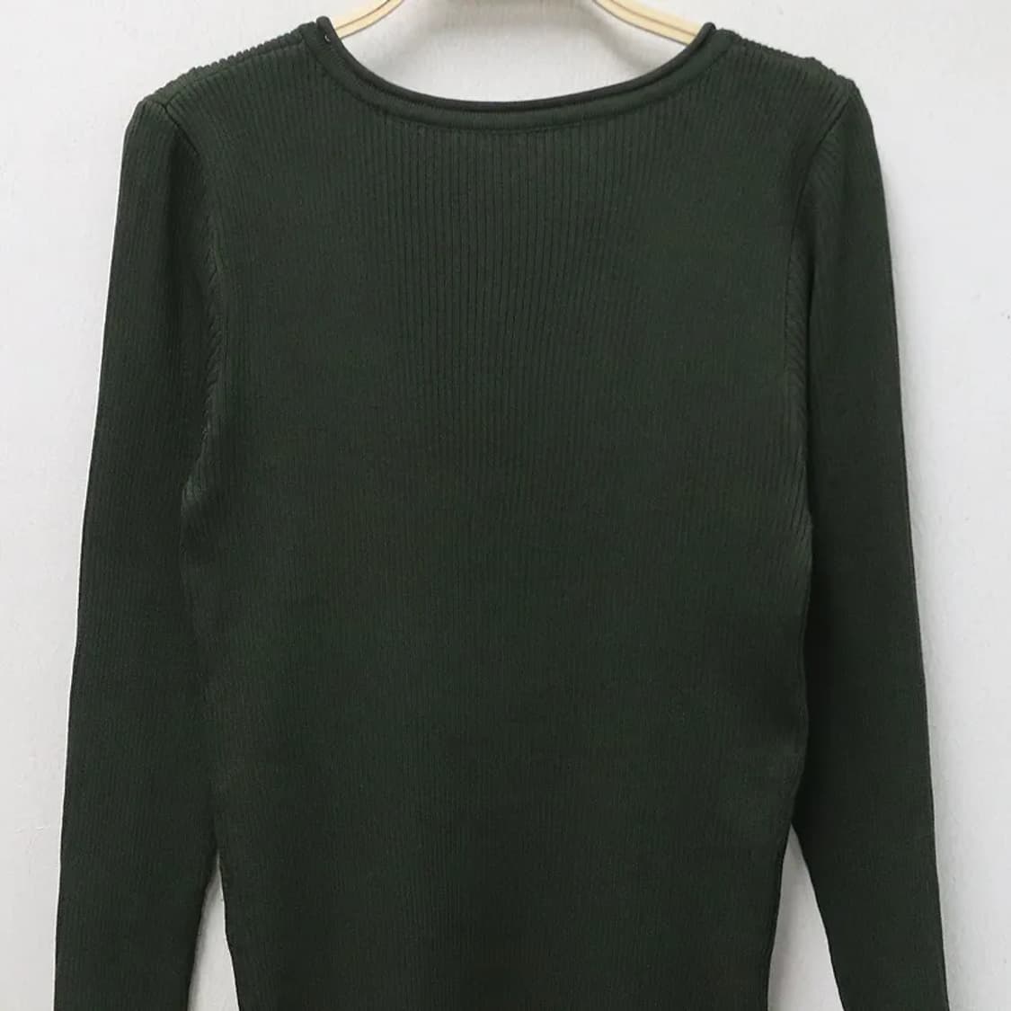 헨리넥 골지 니트 원피스 62013 상품이미지6