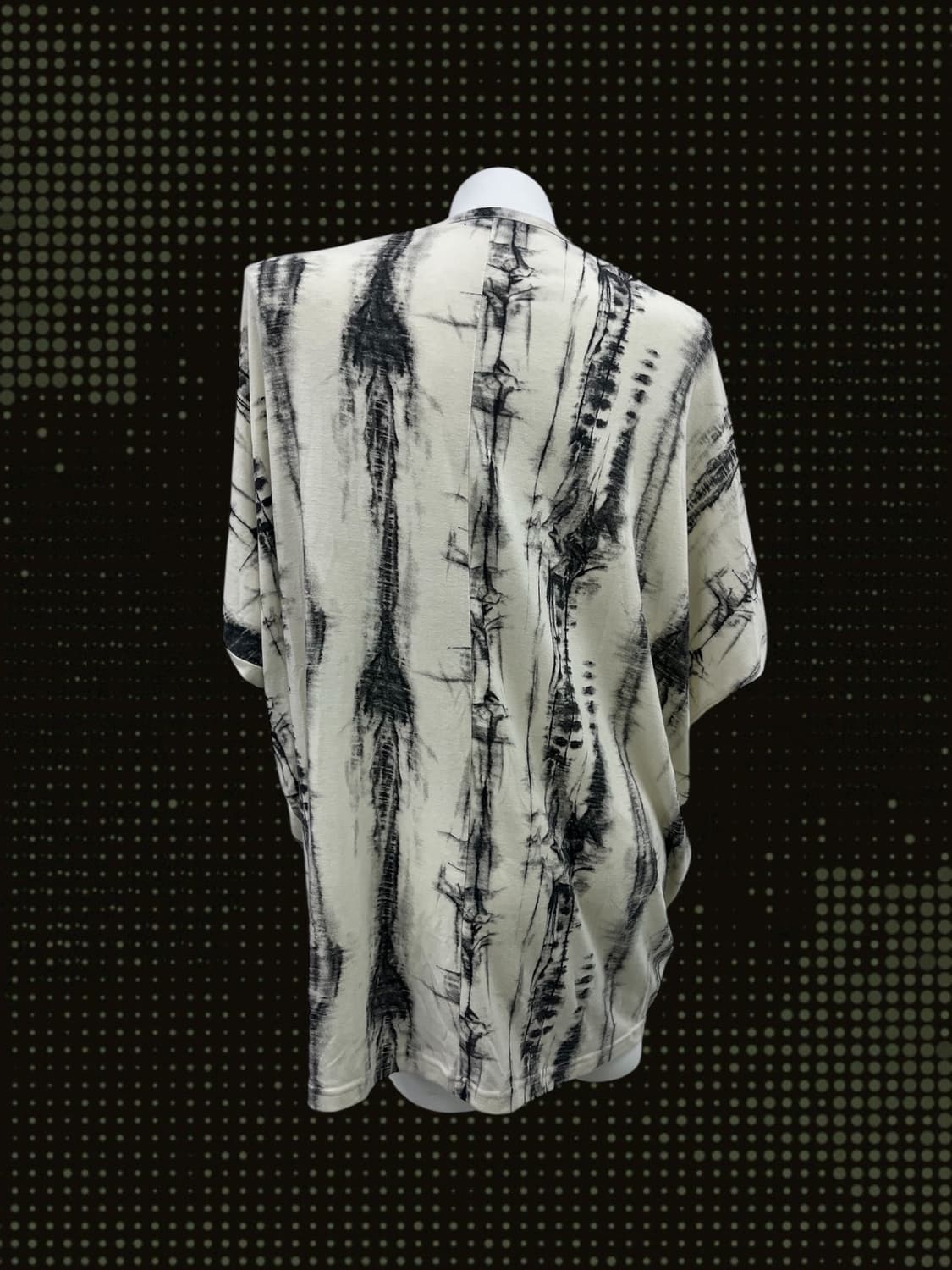 thorn shape tie-dyed t-shirt 상품이미지4