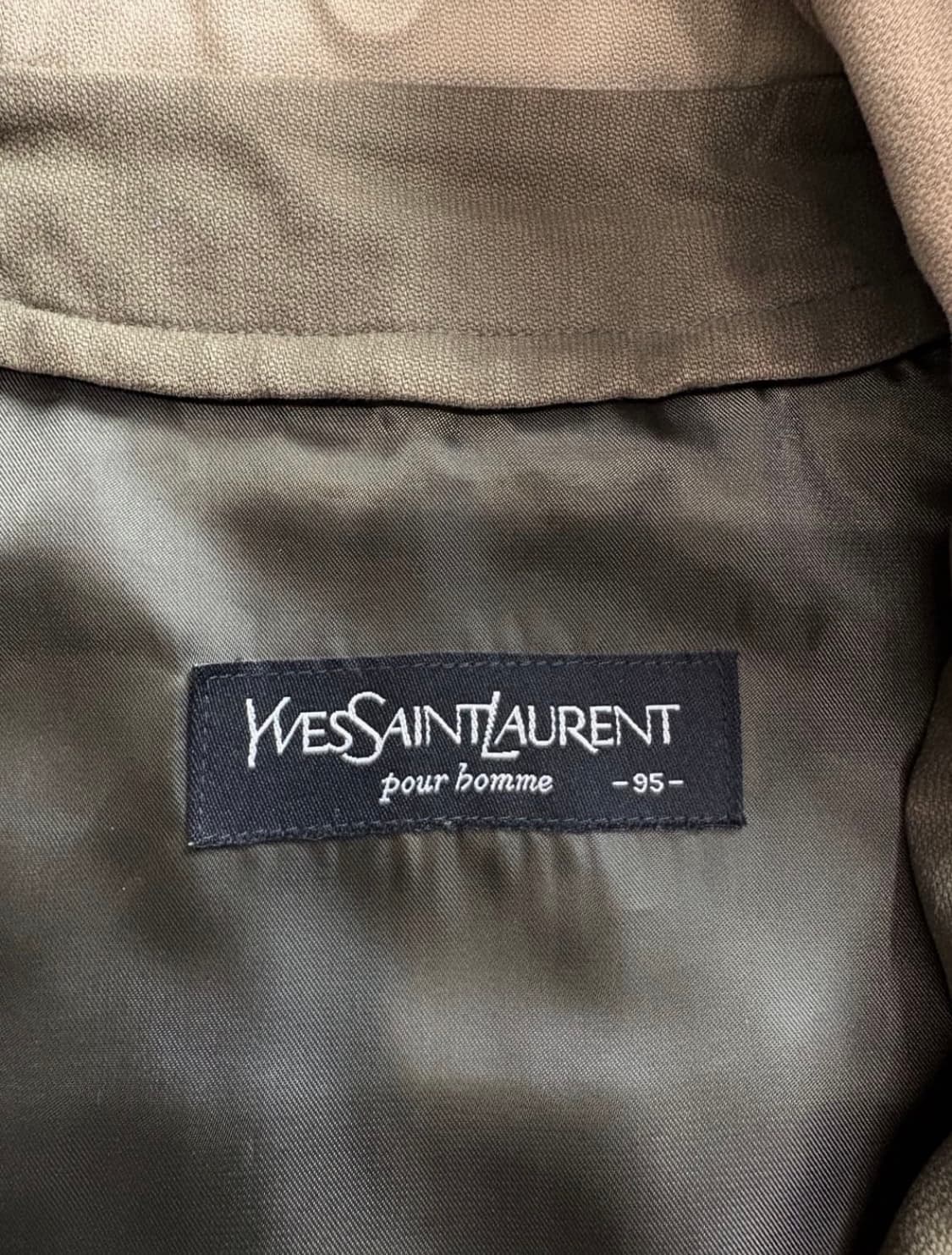 90s YSL 입생로랑 아카이브 헌팅 자켓 4794 상품이미지4
