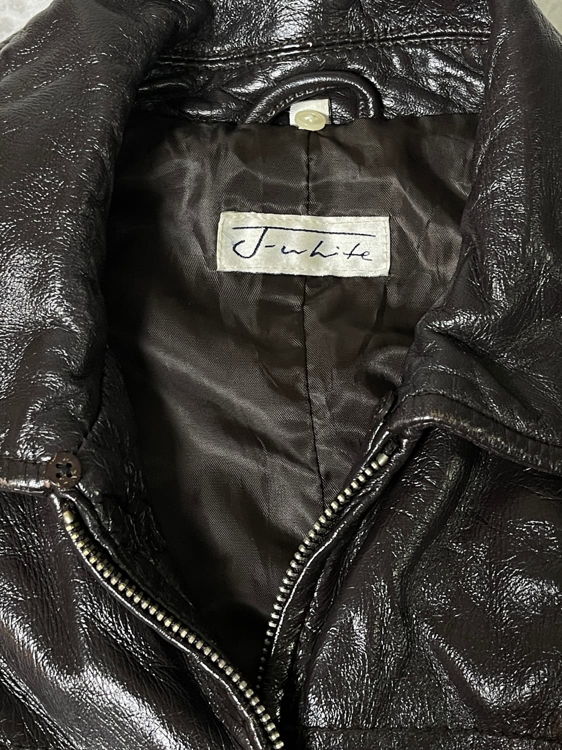 leather blouson 상품이미지6