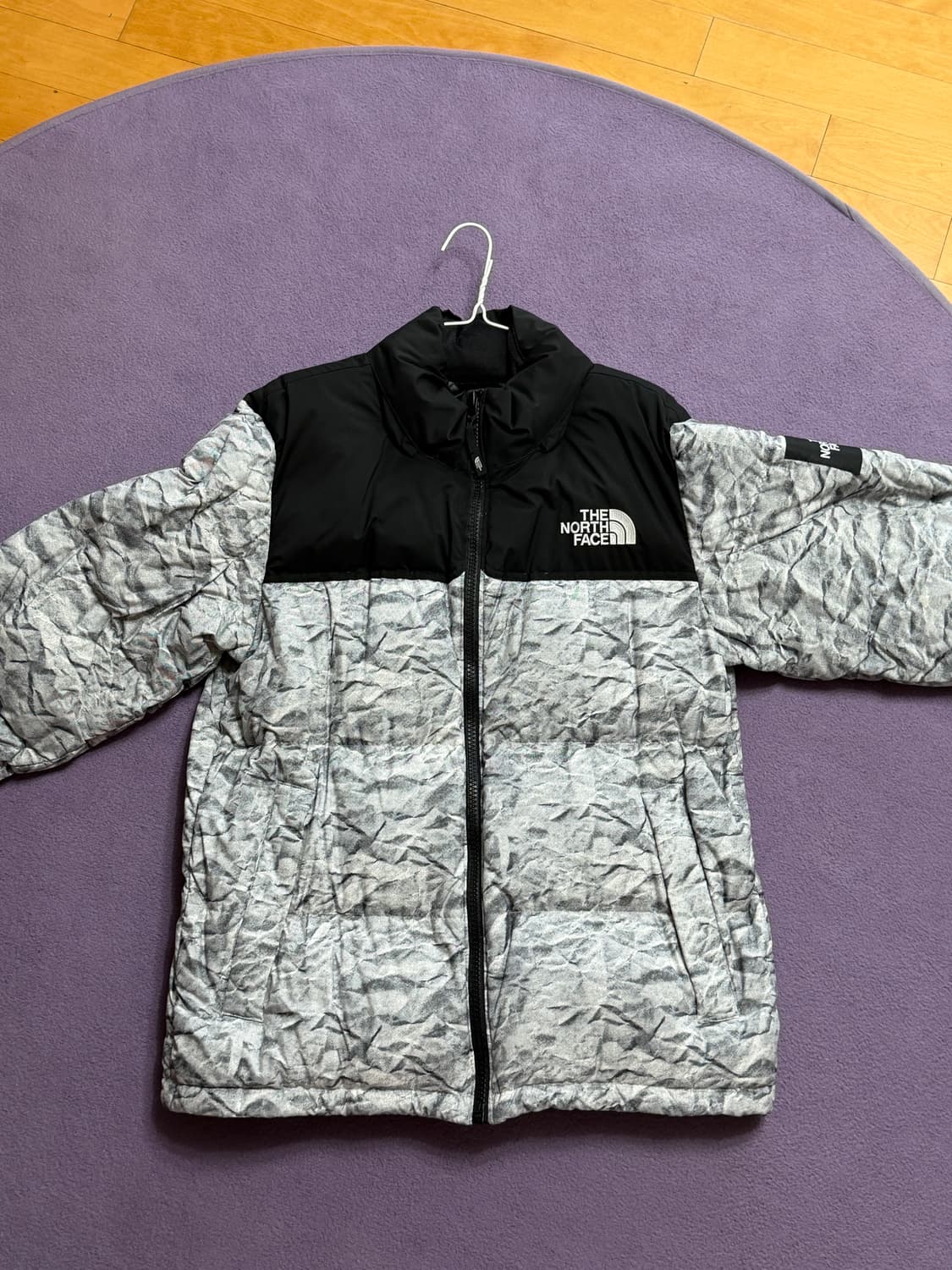 [L] 더 노스페이스 화이트 라벨 노벨티 눕시 다운 자켓 화이트 상품이미지3