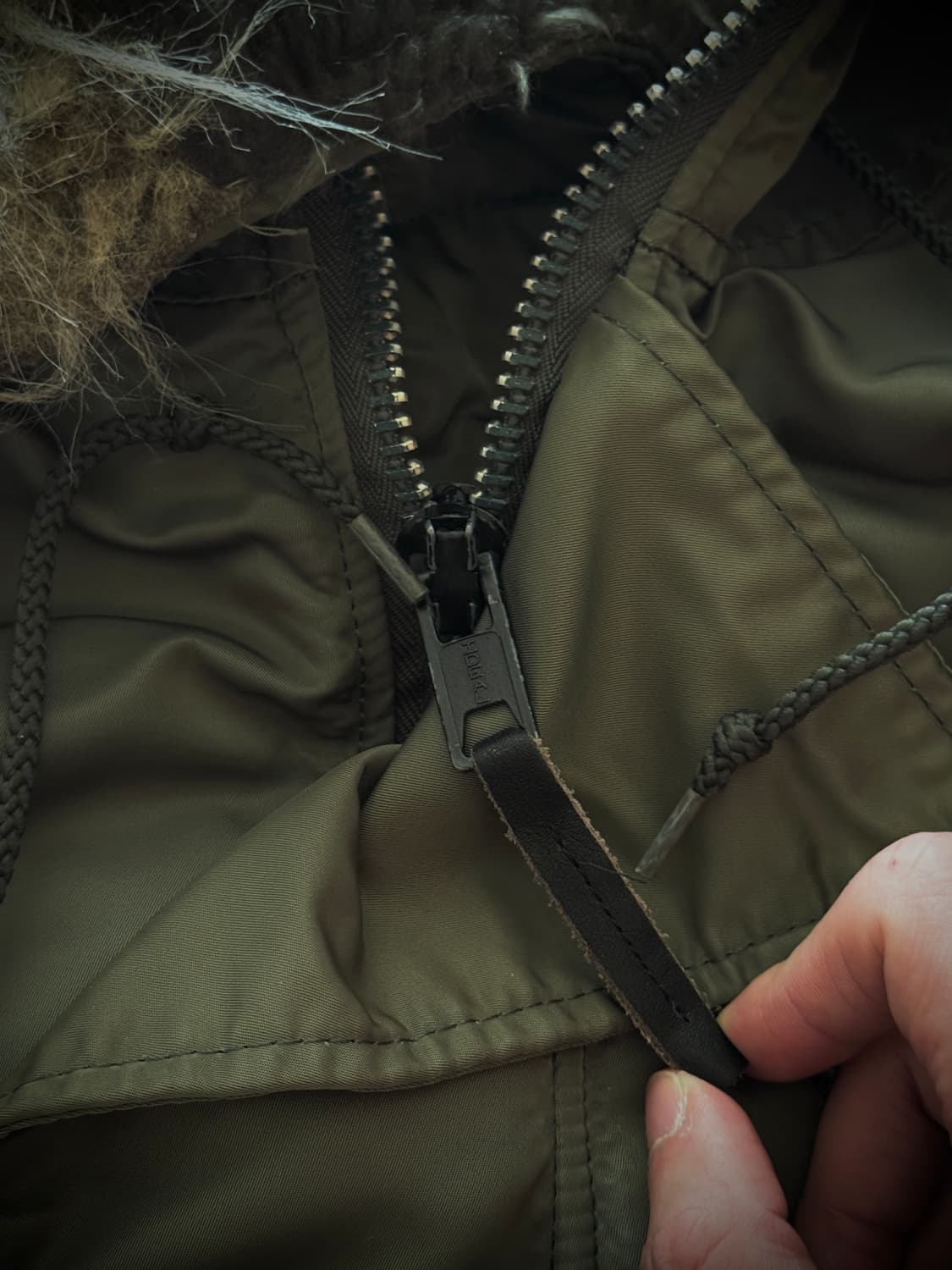 90s USA 알파인더스트리 N-3B  Flight parka 상품이미지6