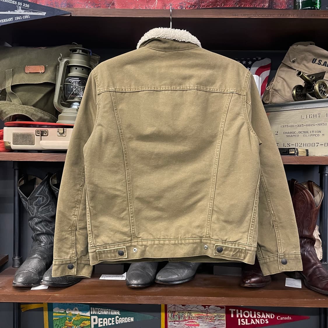 리바이스 프리미엄 타입2 쉐르파 데님 트러커 자켓 상품이미지2