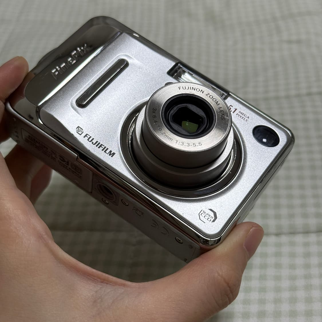 풀구성 Fujifilm Finepix A500 후지필름 파인픽스 실버디카 상품이미지7