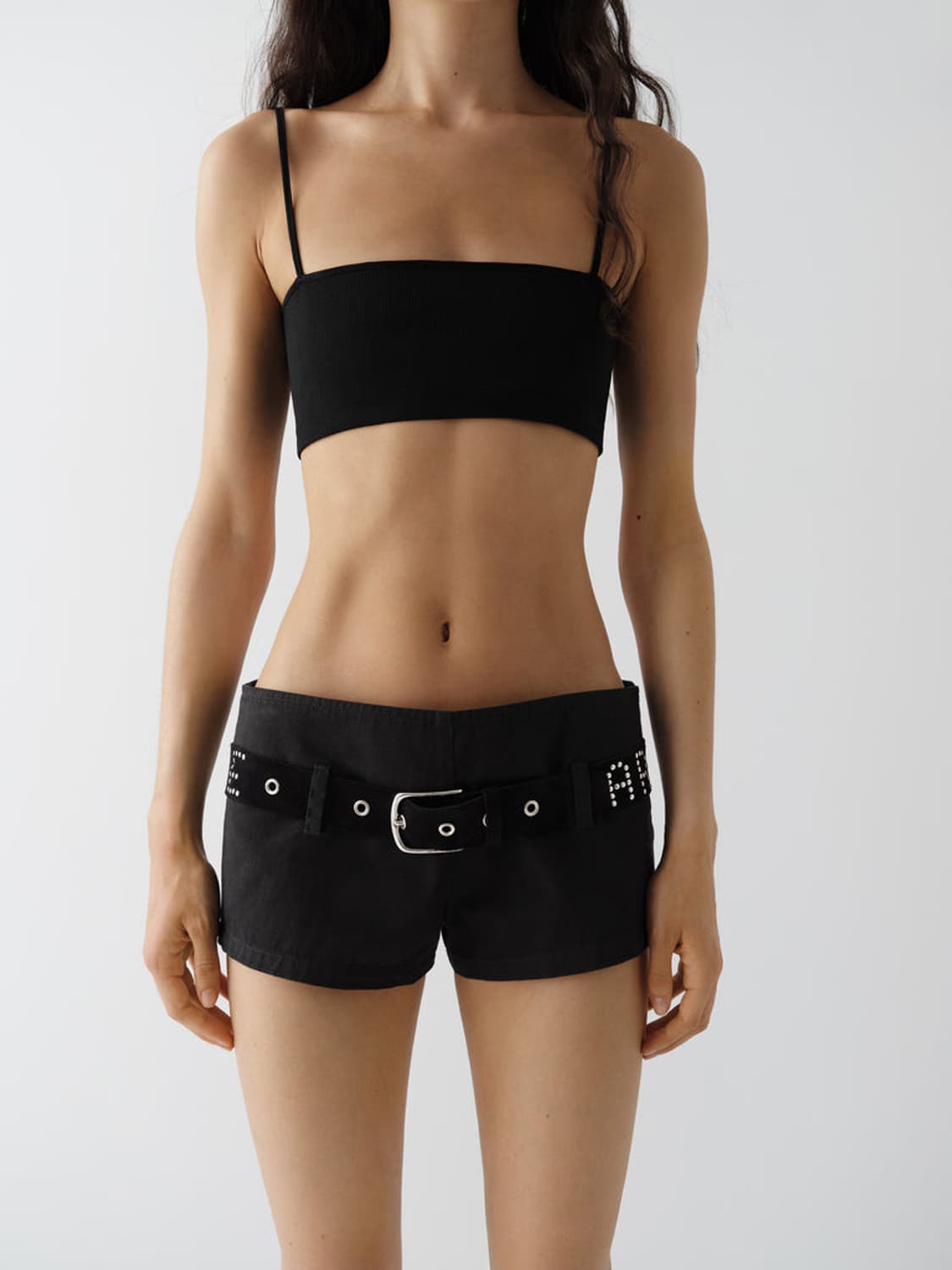 [S/M,M/L]기마구아스 Fragile 벨트/블랙 상품이미지4