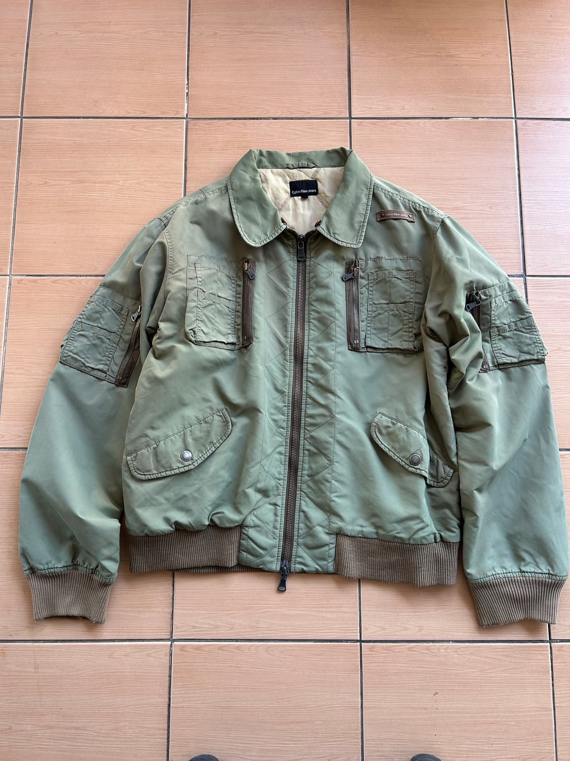 00‘s CK Jeans 멀티포켓블루종 상품이미지1