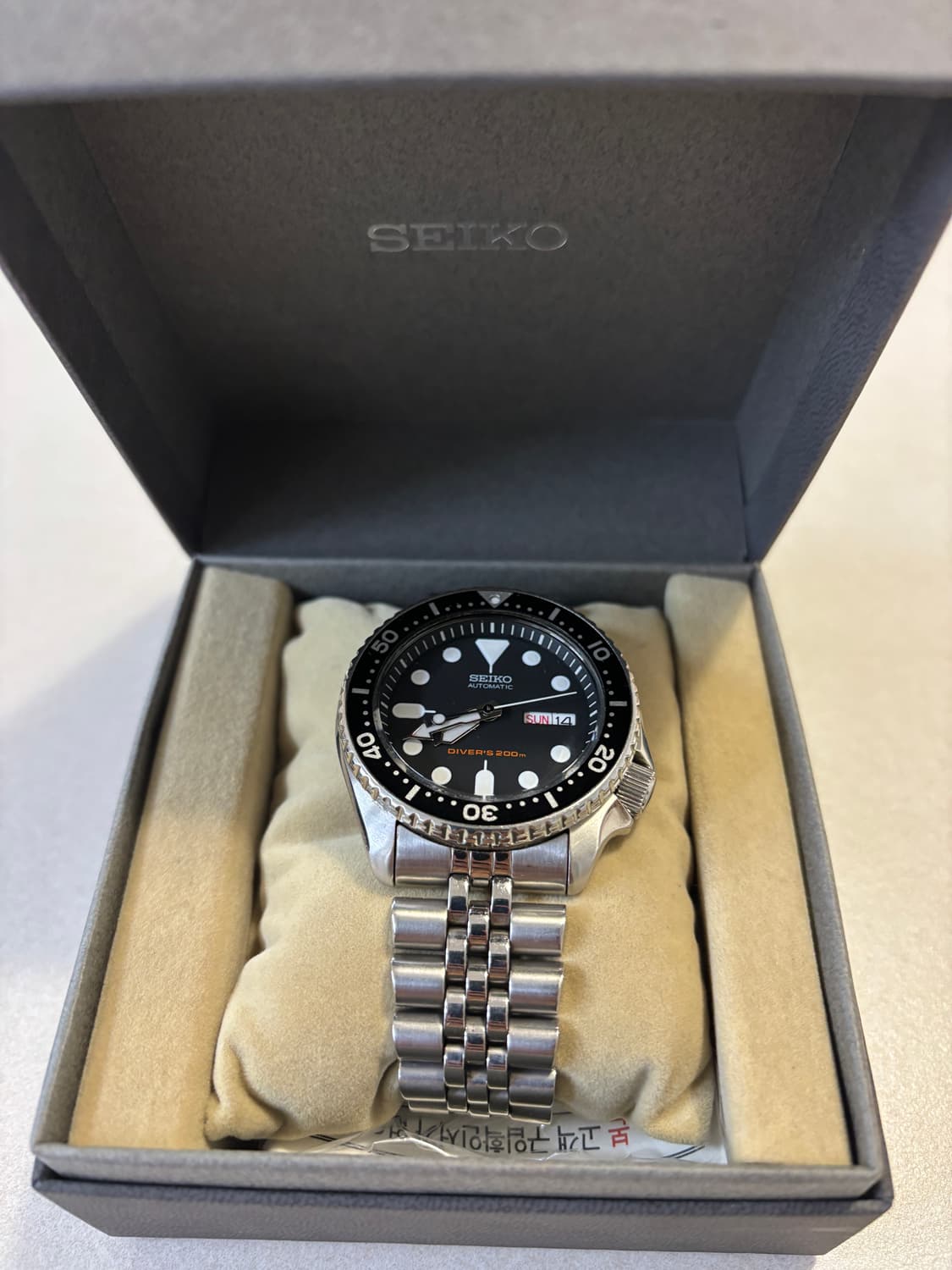 세이코 skx007 k2 다이버 워치 상품이미지3